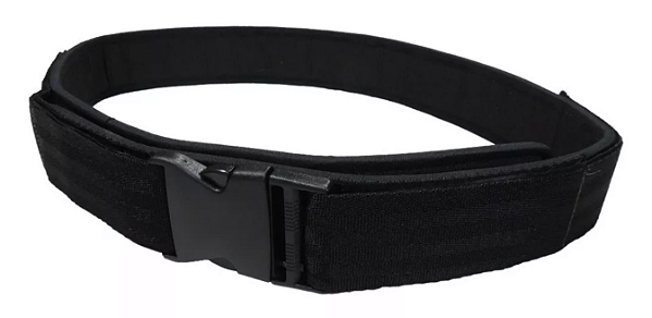 Cinto Simples Preto Cia Militar