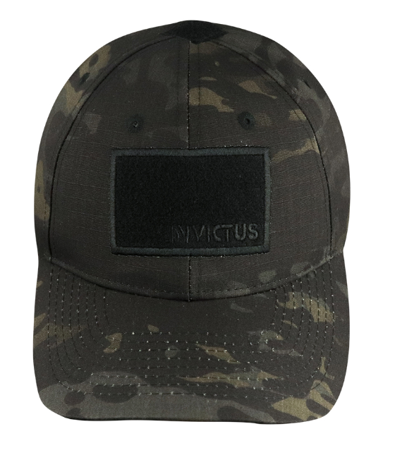 Boné Tático Trigger 2.0  Camuflado Warskin Black INVICTUS