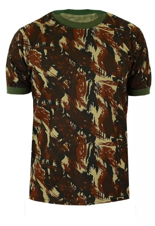 Camiseta Camuflada Exercito Brasileiro - Algodão