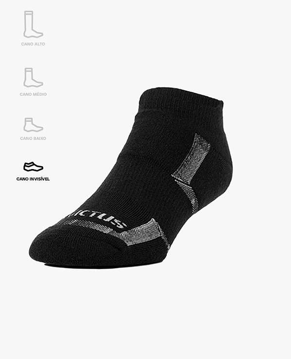 Meia Tática Tech INVICTUS  (preta)