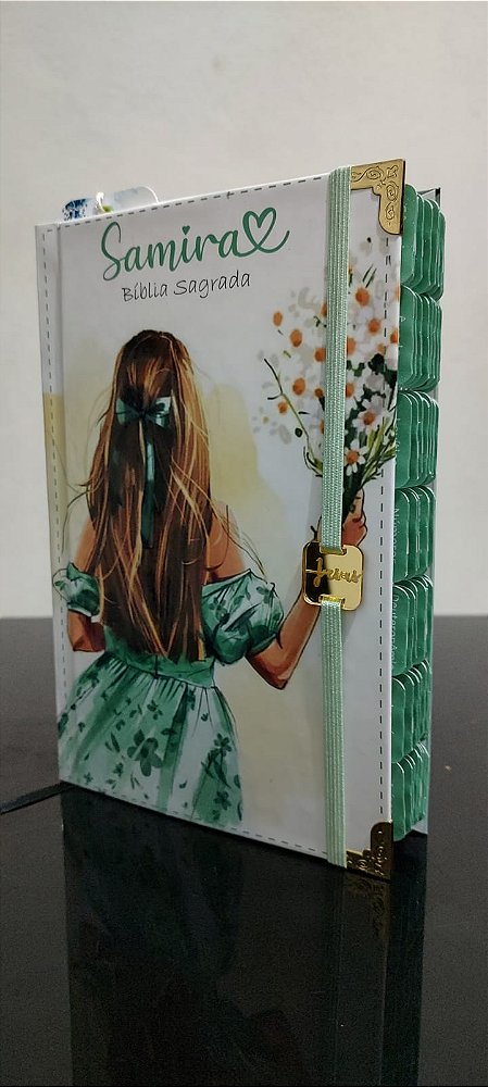 bíblia menina completa c/ Abas