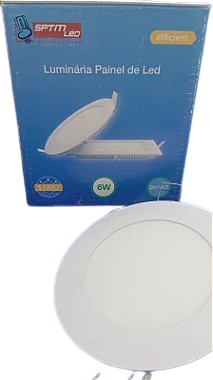 PLAFON LED EMBUTIR 6W BIV 6400K REDONDO SPTM
