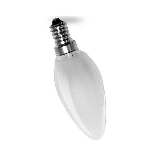 LAMPADA VELA LISA SADOKIN E14 25X127V LEITOSA
