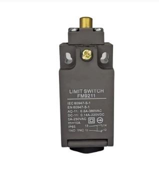 FIM DE CURSO PLASTICO 5A 250V FM9211 PINO CURTO 1NA+1NF METALTEX