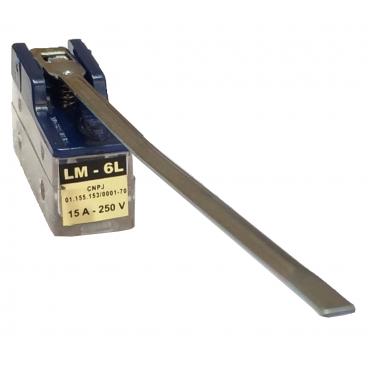 CHAVE FIM DE CURSO MICRO LM-6L ALAVANCA LONGA LIMIT