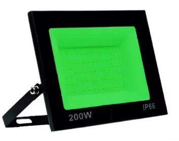 REFLETOR LED 200W VERDE BIVOLT