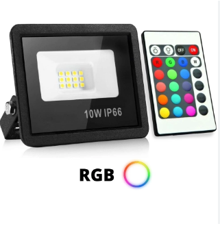 Refletor Led RGB 10W