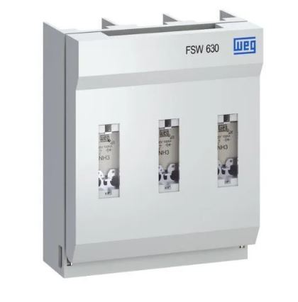 CHAVE SECCIONADORA TRIPOLAR C/ PORTA FUSIVEIS 630A FSW WEG