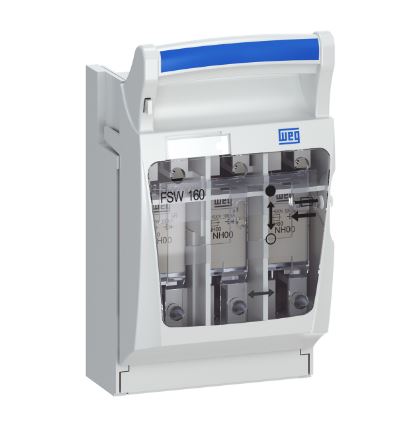 CHAVE SECCIONADORA TRIPOLAR C/ PORTA FUSIVEIS 160A 3 POLO FSW WEG