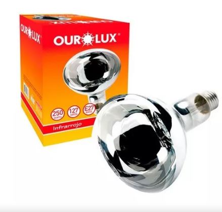 LAMPADA SECAGEM 250W 220V OUROLUX