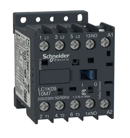 MINI CONTATOR TRIPOLAR 9A NA 220V LC1K0910M7 SCHNEIDER