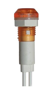LAMPADA OLHO DE BOI COM RABICHO 220V AMARELA JNG