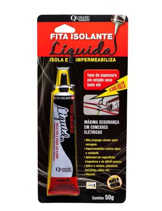 FITA ISOLANTE LIQUIDA 50ml PRETA