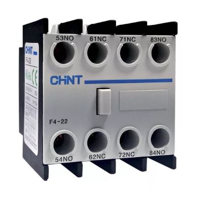 Bloco De Contato frontal 2NA+2NF F4-22 Chint