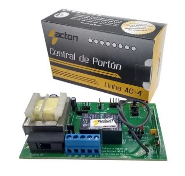 CENTRAL PORTAO AC4 FIT PA ENCODER C FRE433MHZ CÓD. 24371 ACTON