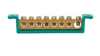 BARRAMENTO TERRA 08 TERM VERDE FIX 89,0MM STECK
