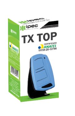 CONTROLE DE PORTÃO IPEC A2056-AZ TX TOP-TRANSMISSOR 2CANAIS 433MHZ SAW