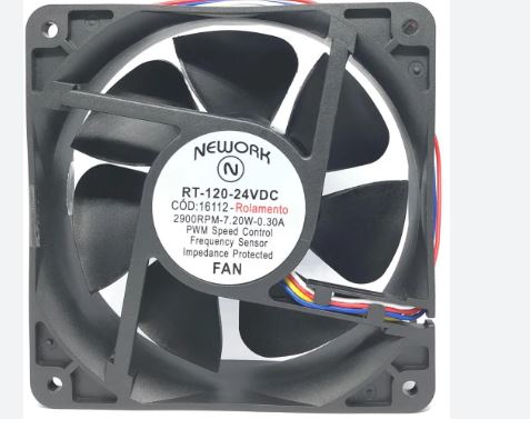 MINI VENTILADOR RT-120-24VDC ROL-38/RD 16112-HH (R) NEWORK