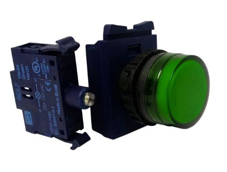 SINALEIRO LED 110-130VCA VERDE  WEG