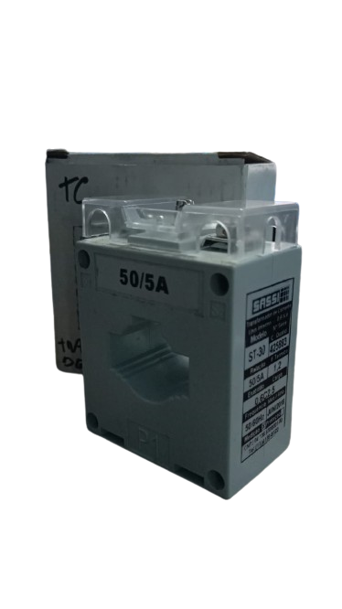 TRANSFORMADOR DE CORRENTE ST-30 50/5A 0,6 C 2,5 SASSI