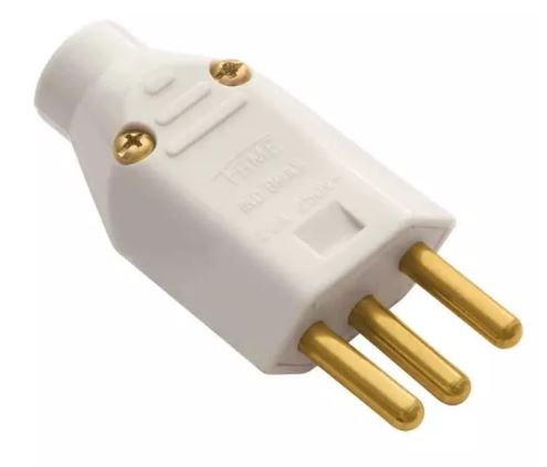 PINO MACHO 20A 250V 2P+T  CINZA 1730 FAME