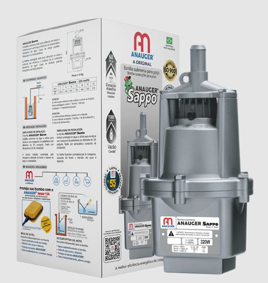 BOMBA PARA AGUA SAPPO 5G 220V ANAUGER