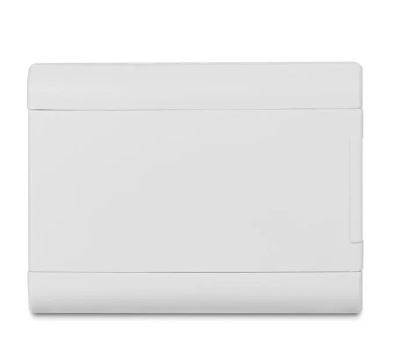 QUADRO SOBREPOR PVC OURO BOX 12 DIN PORTA OPACA STECK
