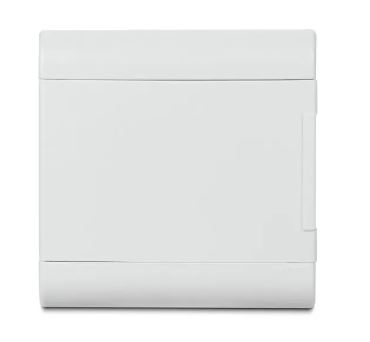 QUADRO SOBREPOR PVC OURO BOX 08 DIN PORTA OPACA STECK