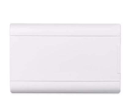 QUADRO DE EMBUTIR OURO BOX 16 DIN PORTA OPACA STECK