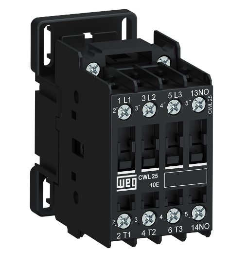 CONTATOR TRIPOLAR 25A 220V 1NA CWL25-10-30D23 WEG