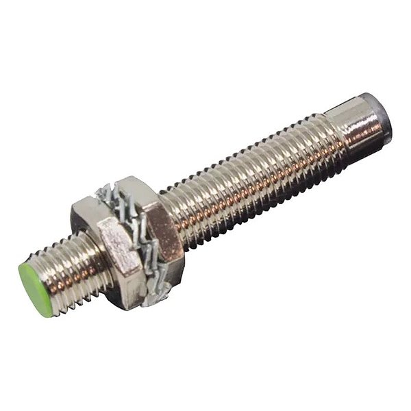 SENSOR INDUTIVO FACEADO M8 - SN: 1MM - NPN C/ CONECTOR M8 - 1NA  I8-1-DNA-K8
