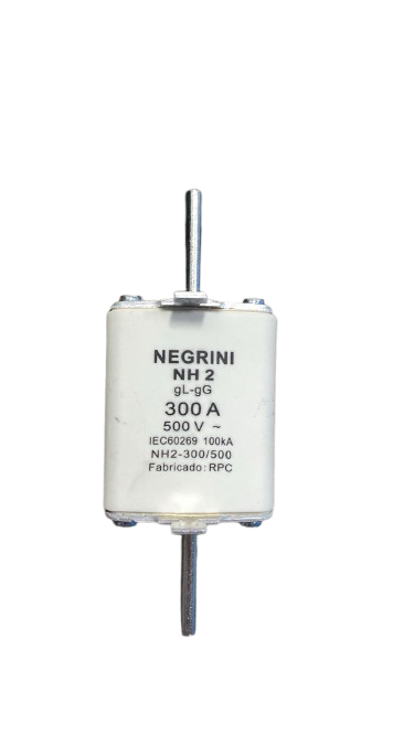 FUSIVEL NH2 300A 500V RETARD NH2300500 NEGRINI