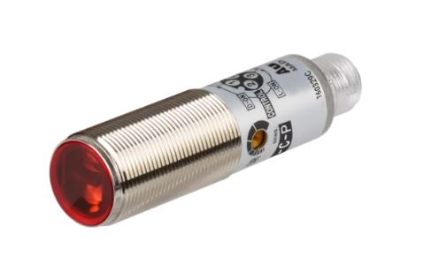 SENSOR OTICO BRQM400-DDTA-C-P DIFUSO 400MM PNP LIGHT ON DARK ON CONECTOR M12 12-24VDC CILINDRICO M18 AUTONICS