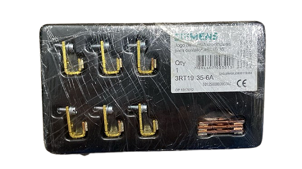 JOGO DE CONTATOS 3RT19 35-6A PRINCIPAIS PARA CONTATOR 3RT10 35 SIEMENS