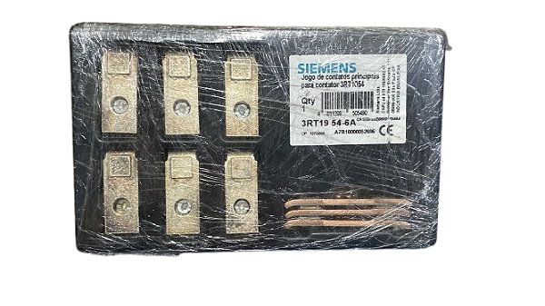 JOGO DE CONTATOS 3RT19 54-6A PRINCIPAIS PARA CONTATOR 3RT10 54 SIEMENS