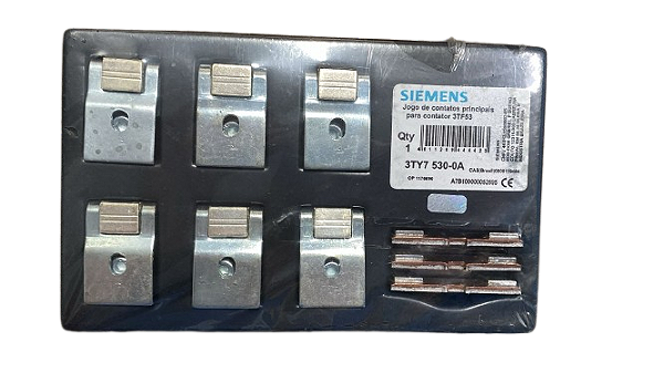 JOGO DE CONTATOS 3TY7 530-0A PARA CONTATOR 3TF53 220V SIEMENS