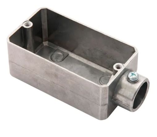 CONDULETE FIXO E 3/4" SEM ROSCA E TAMPA TRAMONTINA