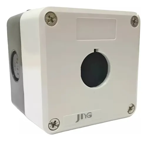 CAIXA PARA BOTOEIRA 22,5MM 1 FURO BMX101 CINZA JNG