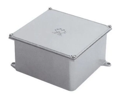 CAIXA DE PASSAGEM 300 X 300 X 100 ALUMINIO WETZEL