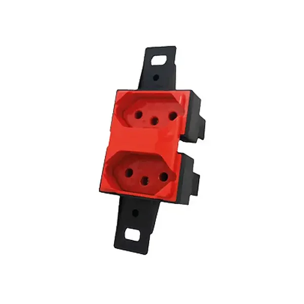 TOMADA DUPLA CONDULETE 20A 2P+T VERMELHA SEM TAMPA 9032-8 BLUX