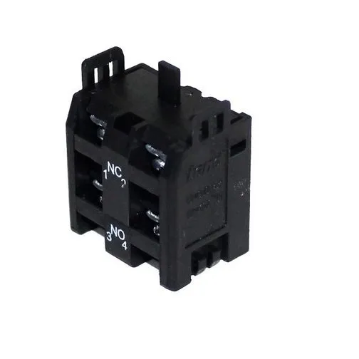 BLOCO DE CONTATO AUXILIAR 1NA + 1NF PARA BOTÃO TN2 (TN2-C) METALTEX