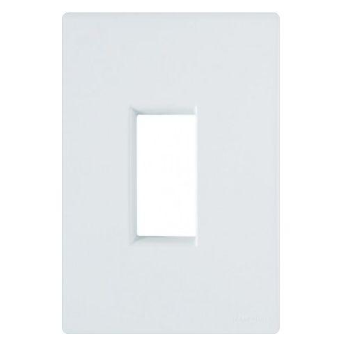 PLACA 1 POSTO VERTICAL 4X2 BRANCA LIZ TRAMONTINA