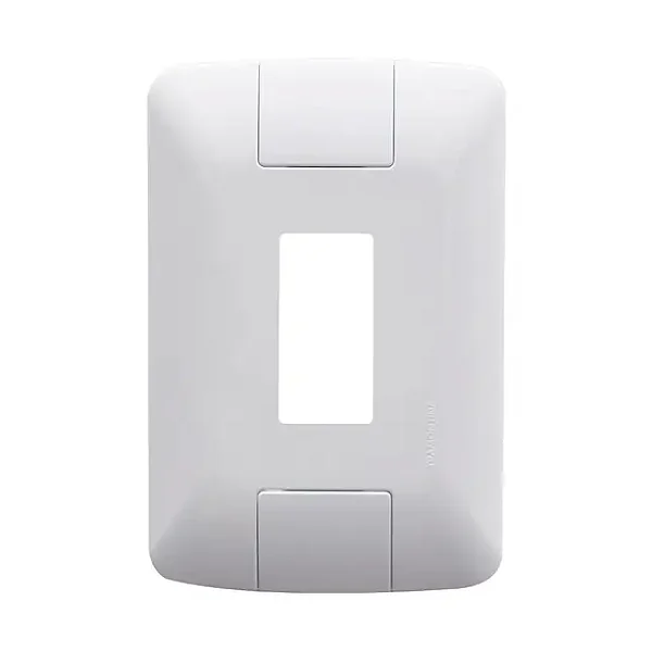 PLACA 1 POSTO VERTICAL 4X2 BRANCA ARIA TRAMONTINA