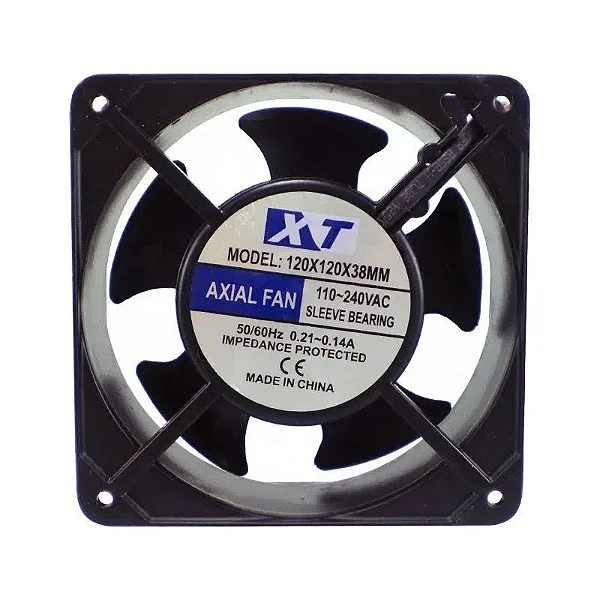 MINI VENTILADOR 120X120X38MM - 110/220V BIVOLT AXIAL FAN