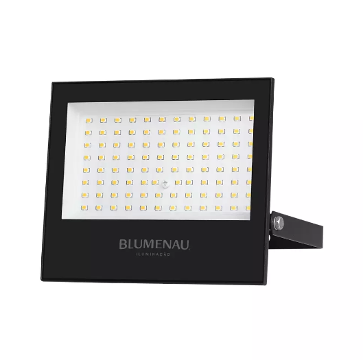 REFLETOR LED 100W 6500K BRANCO FRIO BIVOLT BLUMENAU
