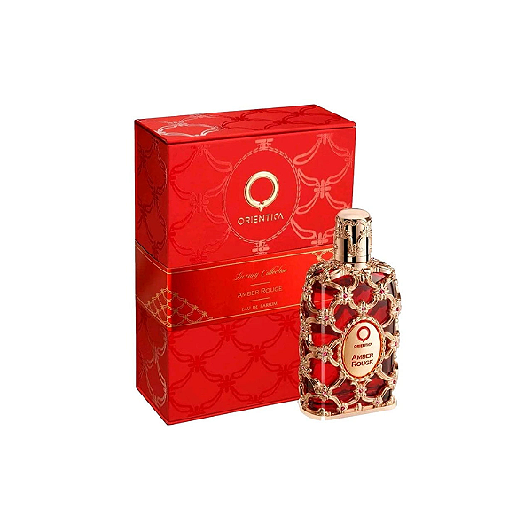 Amber Rouge Orientica Edp - Perfume Árabe Feminino (Ref. Olfativa Baccarat Rouge) 80ml