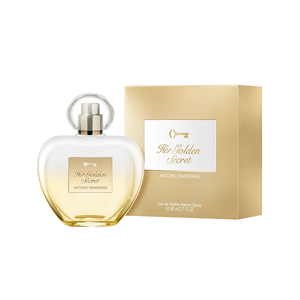 Her Golden Secret Banderas Eau de Toilette - Perfume Feminino 80ml