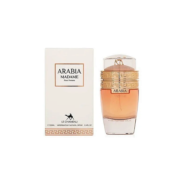 Arabia Madame Pour Femme Arabe Le Chameau - Perfume Feminino Árabe (Ref. Olfativa Coco Mademoiselle) 100ml