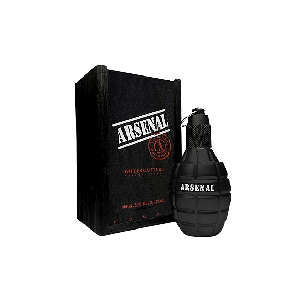 Arsenal Black Gilles Cantuel EDP Masculino 100ml