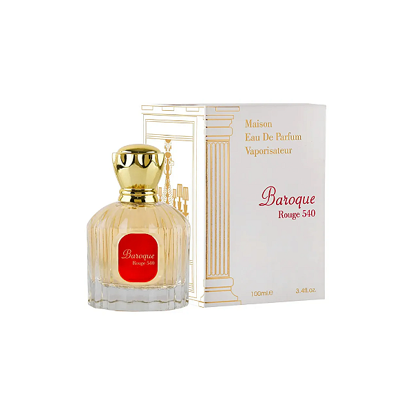 Baroque Rouge 540 By Maison Alhambra Edp - Perfume Feminino Árabe (Ref. olfativa Baccarat Rouge 540) 100ml